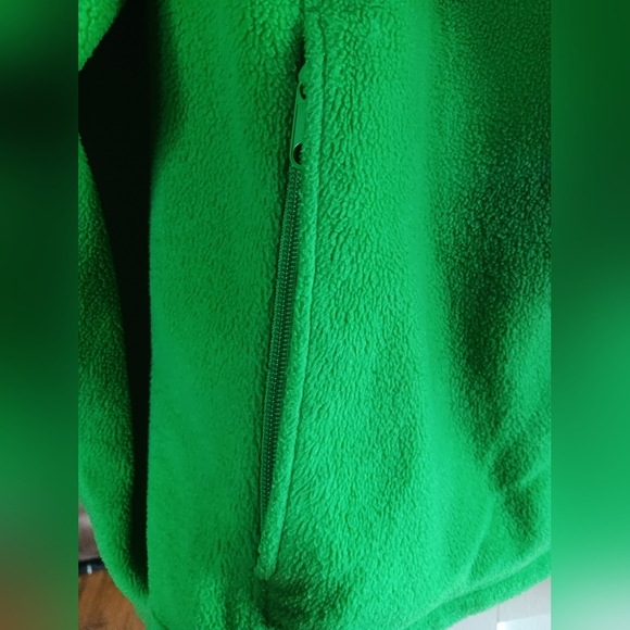 Columbia Green Fleece Jacket - Picture 3 of 4